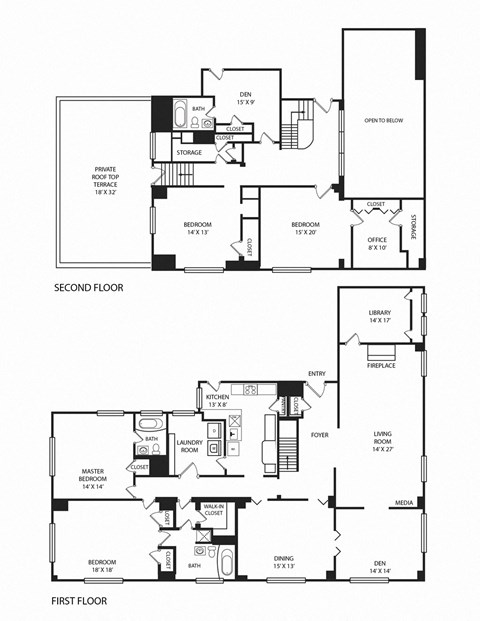 Senate 1520 Penthouse E15 with 1520 Sq. Ft. at 275 on the Park, St. Louis, Missouri